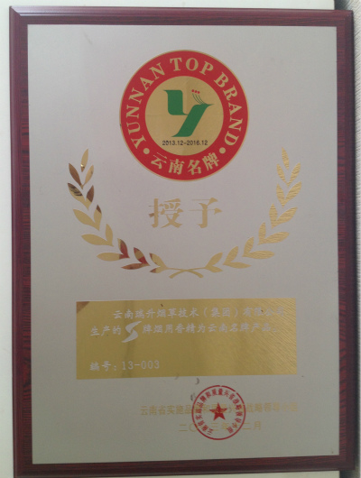 2013年，云南名牌.jpg