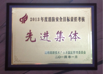 2014年，2013年度消防安全目标责任考核先进集体.jpg